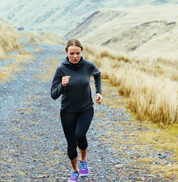 Girl running
